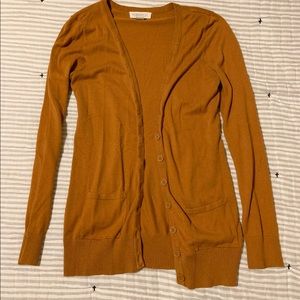 ⭐️ Burnt Orange Button Up Cardigan